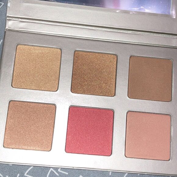 Iconic London Blush Bronzer Highlighter Blaze Chaser Face Palette 6 Shades New - Picture 5 of 5